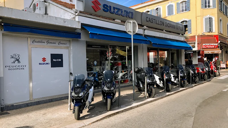 Castillon-Gioanni / Suzuki Moto / VOGE Cannes / Peugeot Motocycles